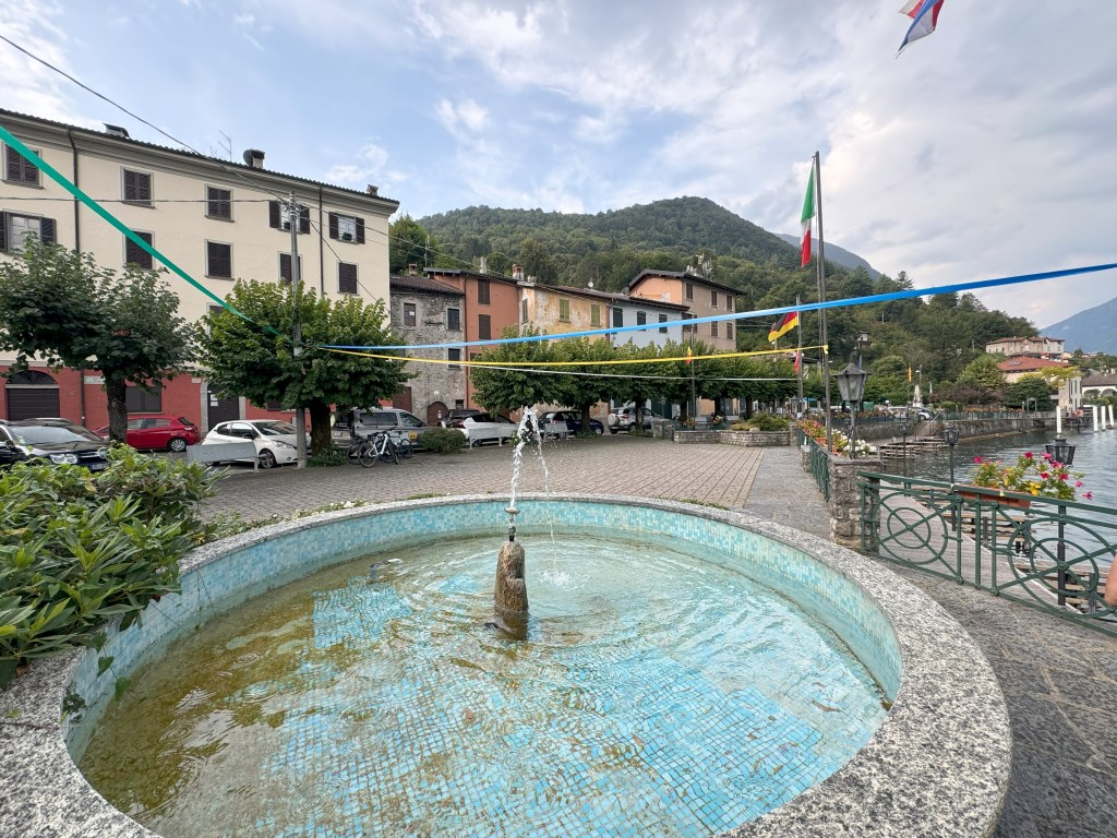 A fountain in Osteno, Italy.