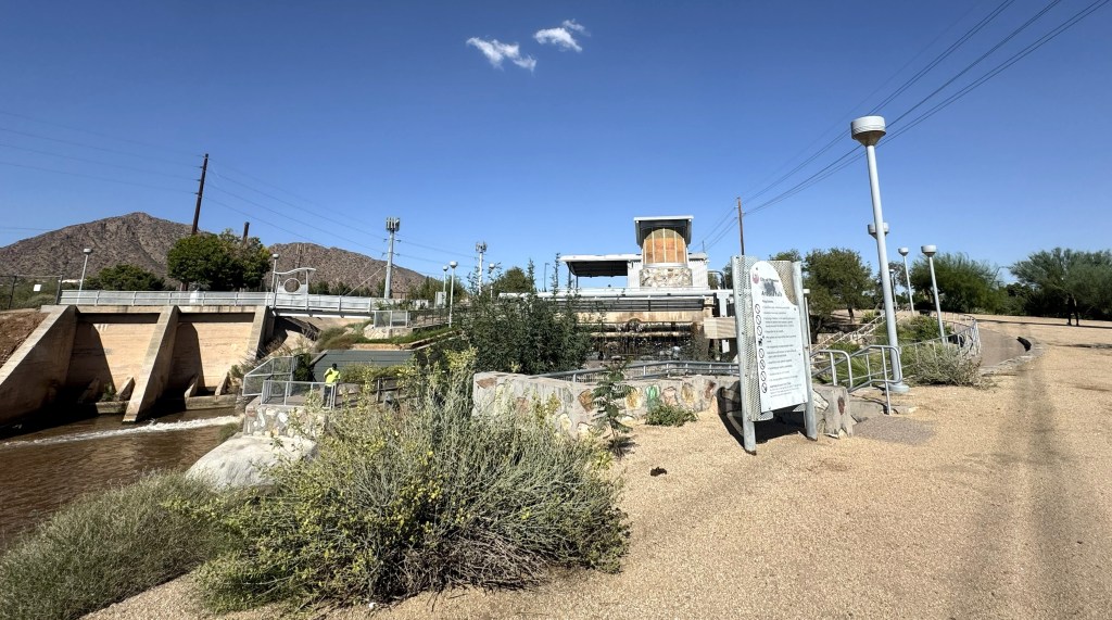 Arizona Falls hydroelectric dam