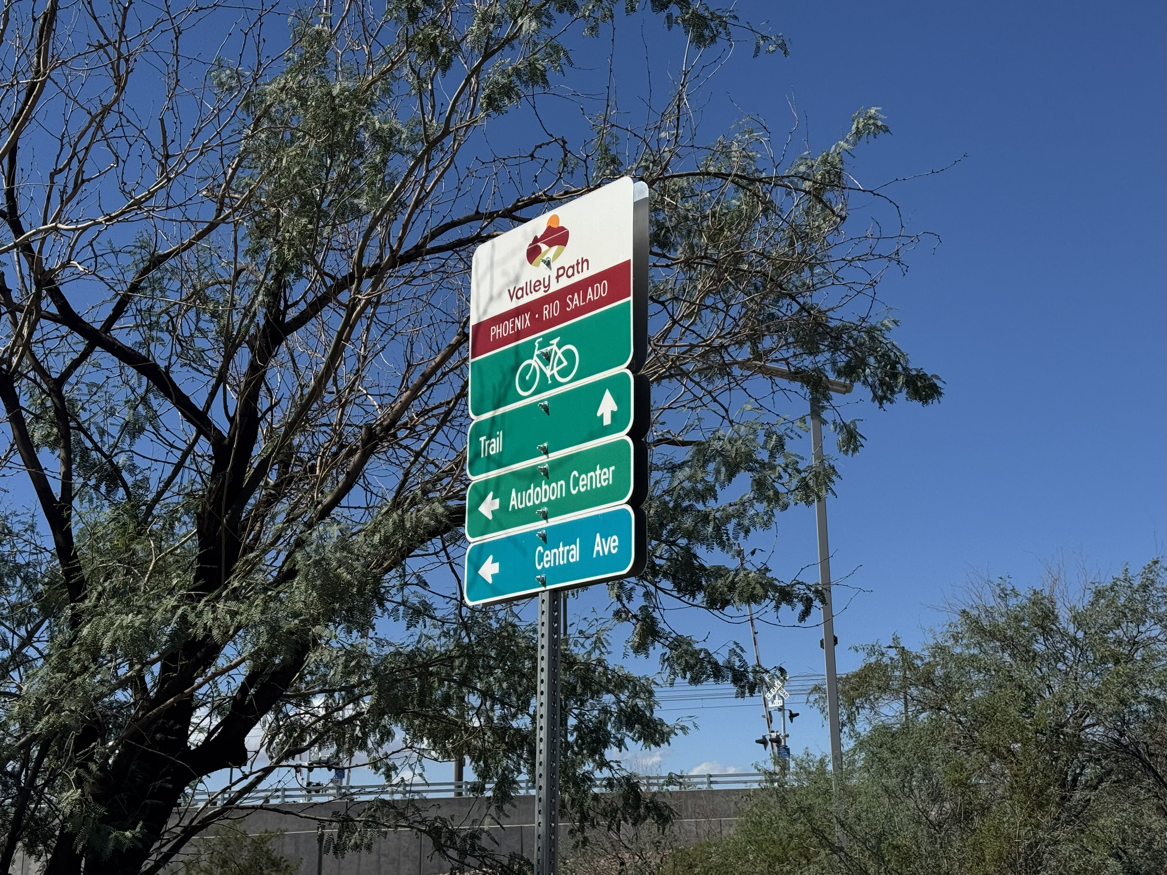 Signage at Central Avenue