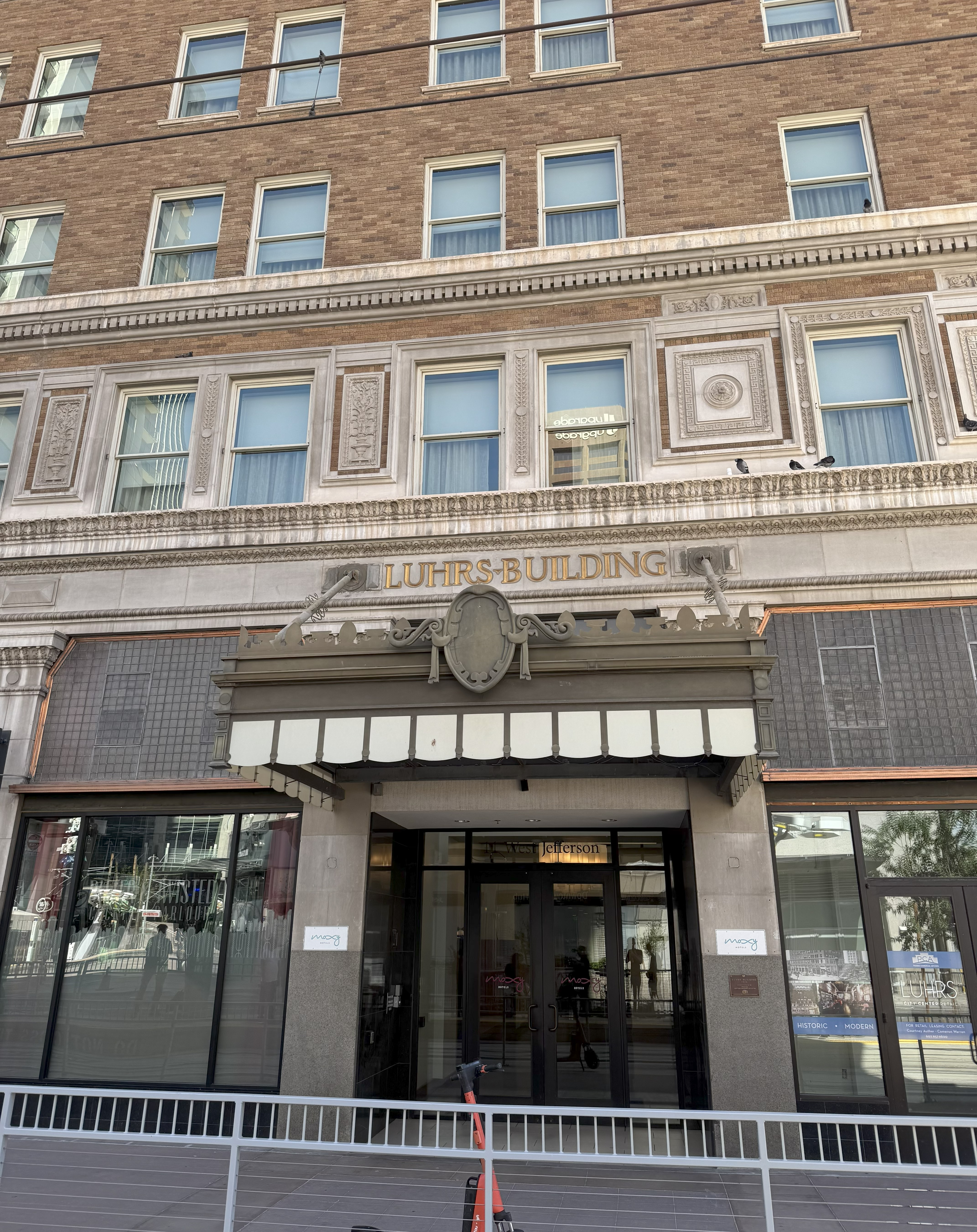 The historic Luhrs Building