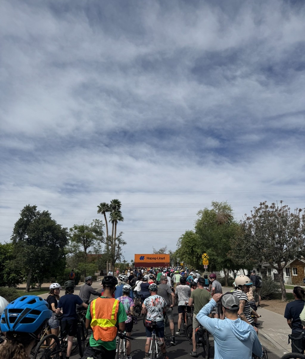 Biking Through April in Tempe: Solo Rides, Open Streets, and a New Bottom&nbsp;Bracket