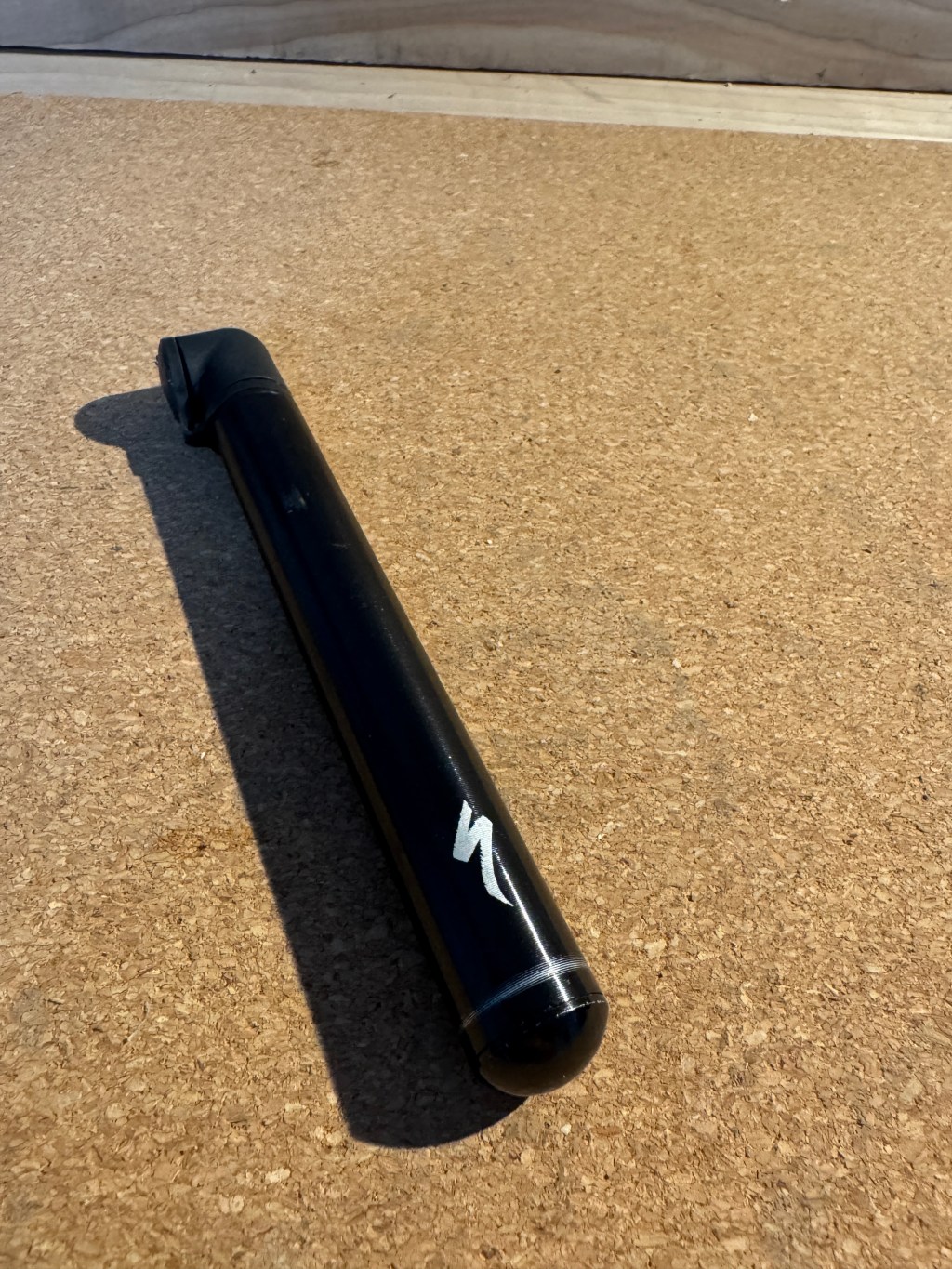 A bicycle hand pump